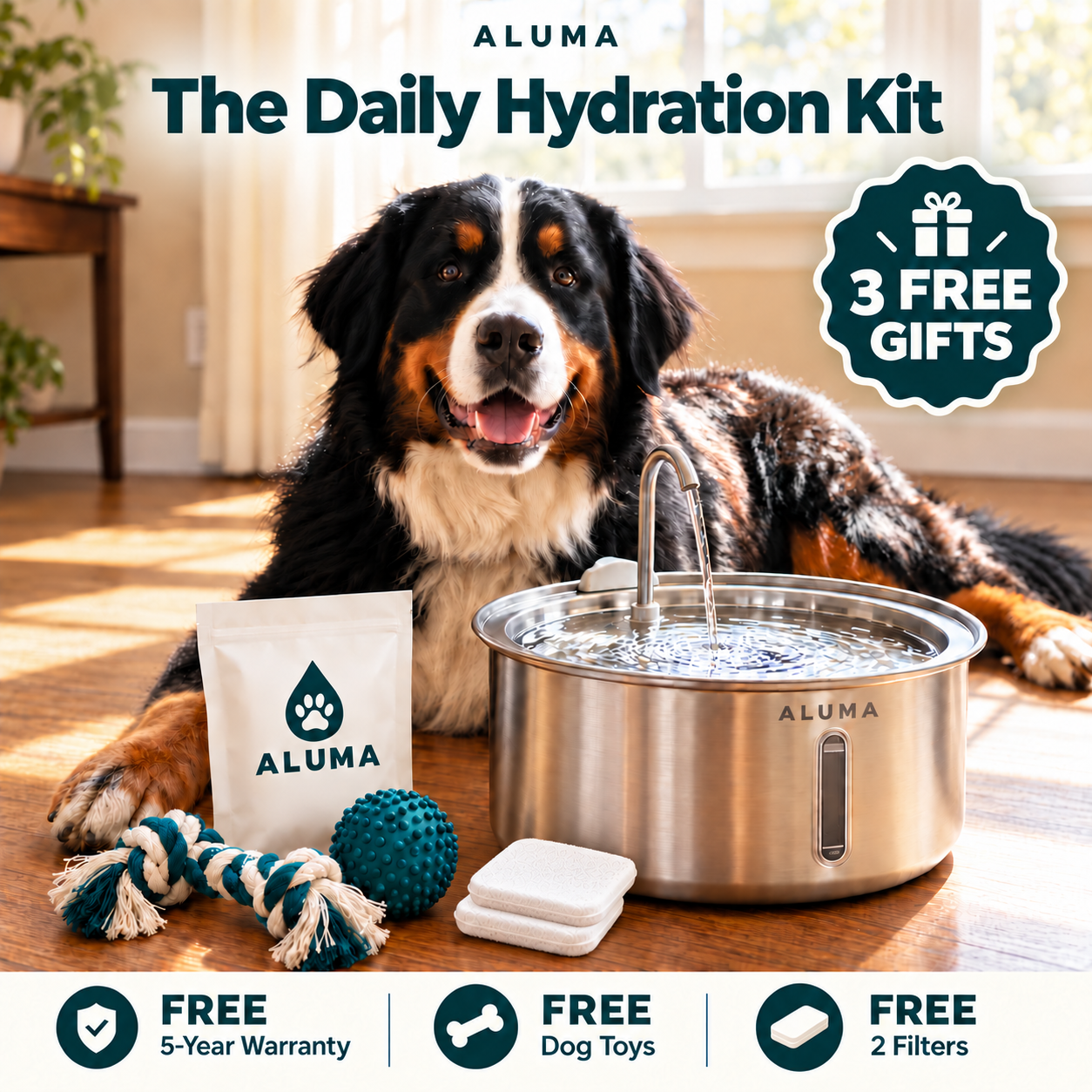 Three Thoughtful Gifts <em>One Daily Care Kit</em>